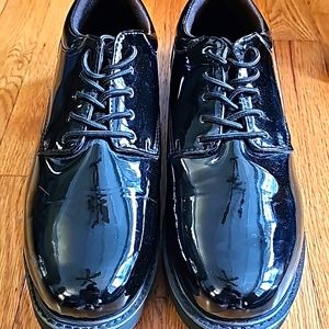 ROTHCO UNIFORM HI-GLOSS OXFORD BLACK DRESS SHOE SIZE 13R FOR POLICE, FIRE & DRES